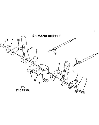 Shimano shifter