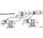 Sears 502474950 hydraulic brake diagram