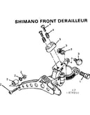 Shimano front derailleur