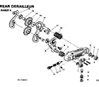 Sears 502474860 rear derailleur-eagle ii diagram