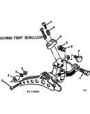 Shimano front derailleur