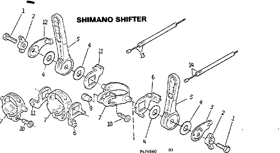Shimano shifter