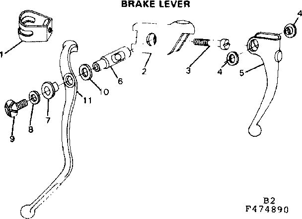 BRAKE LEVER