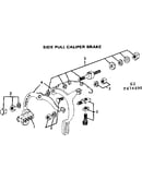 Side pull caliper brake