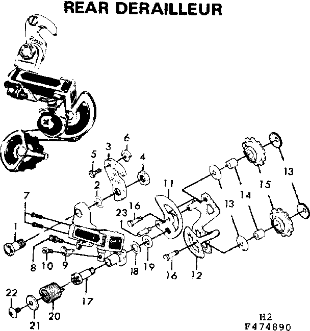 Rear derailleur