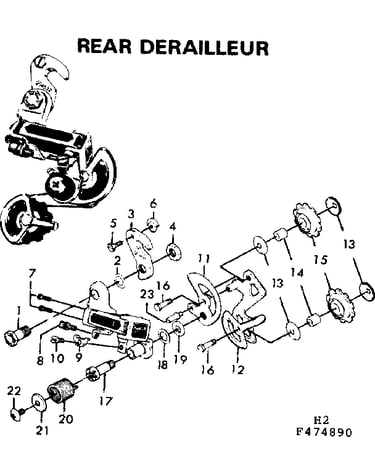Rear derailleur