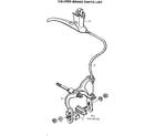 Sears 502474910 caliper brake diagram