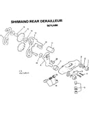 Shimano rear derailleur/skylark