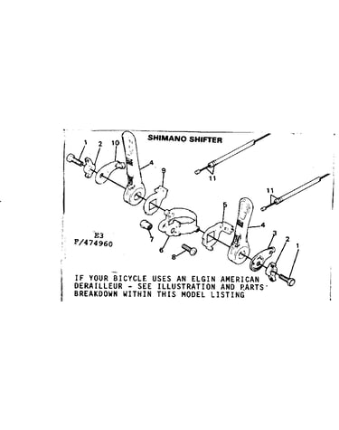 Shimano shifter
