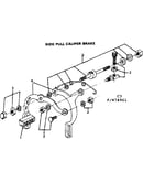 Side pull caliper brake
