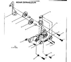 Sears 502474961 rear derailleur diagram