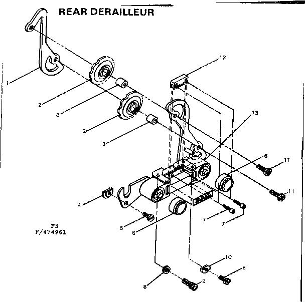 Rear derailleur