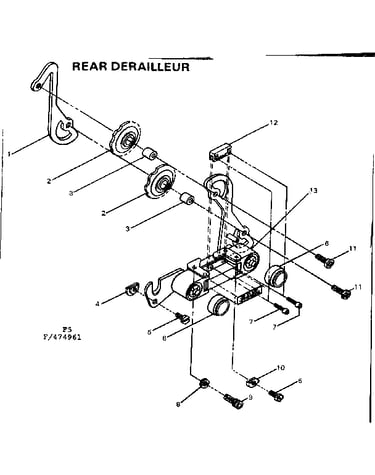 Rear derailleur