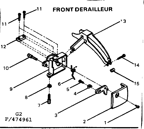 Front derailleur
