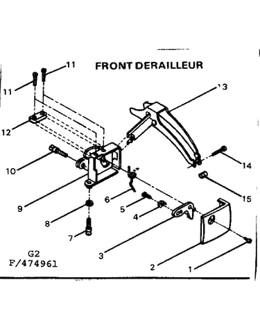 Front derailleur