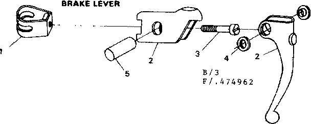 Brake lever