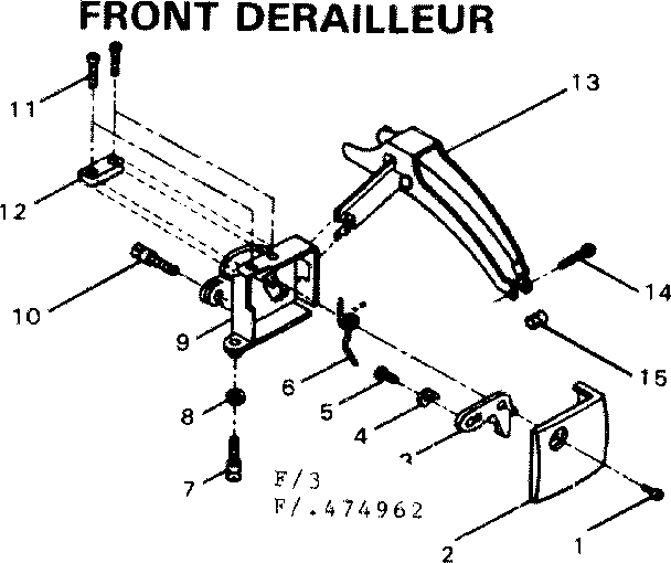 Front derailleur