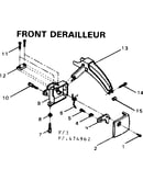 Front derailleur
