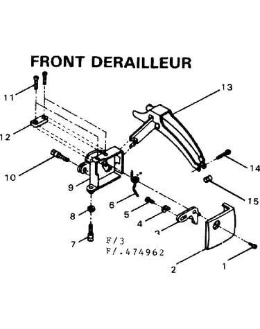 Front derailleur