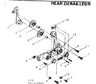 Sears 502474962 rear derailleur diagram