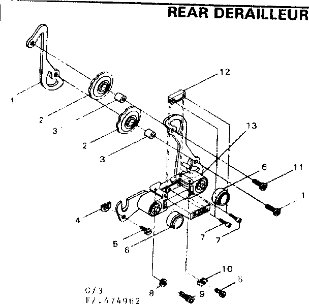 Rear derailleur