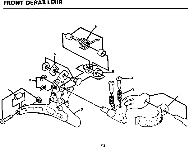 Front derailleur