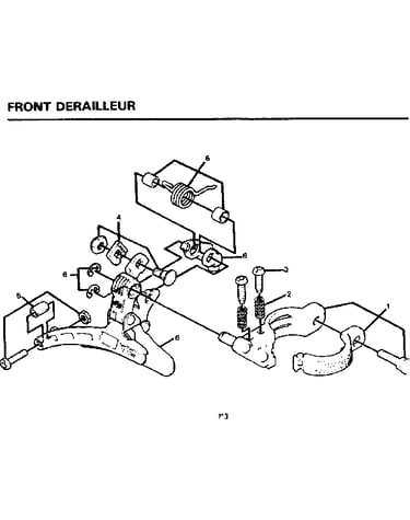 Front derailleur