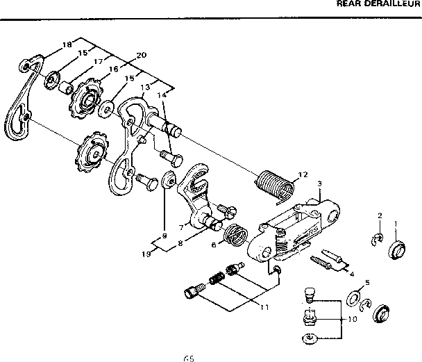 Rear derailleur