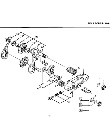 Rear derailleur