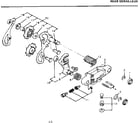 Sears 502474964 rear derailleur diagram