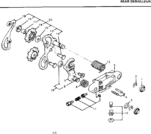 Rear derailleur