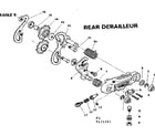 Sears 502475261 rear derailleur-eagle ii diagram