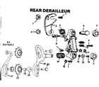 Sears 502475263 derailleur diagram
