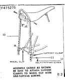 Saddle assembly