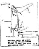 Saddle assembly