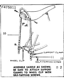 Saddle assembly