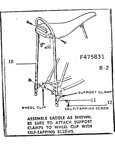 Saddle asm