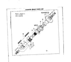 Sears 502476261 coaster brake diagram