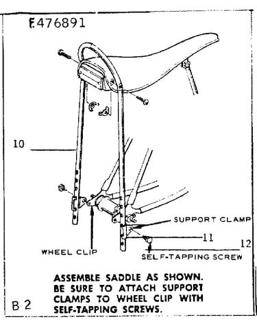 Saddle assembly