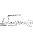 Shimano rear hub