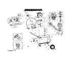 Craftsman 106171942 repair parts diagram
