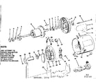 Craftsman 11312191 4 h.p. capacitor start a.c. motor diagram