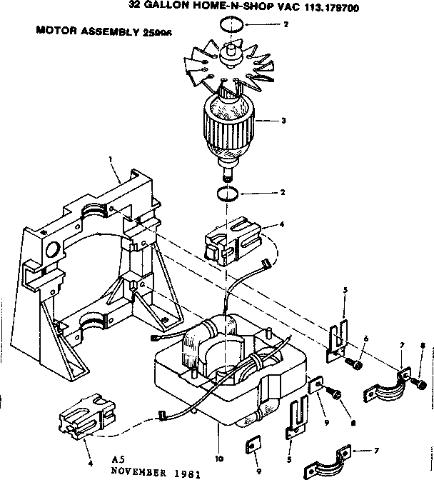 Motor assembly 25996