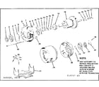 Craftsman 11319717 3 h.p. belted fan & blower split-phase a.c. motor diagram