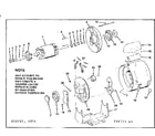 Craftsman 11319721 2 h.p. belted fan & blower capacitor start a.c. motor diagram