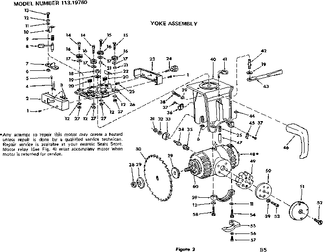 Yoke assembly