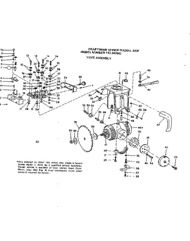 Yoke assembly