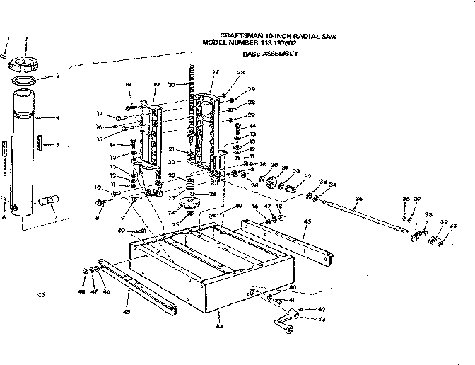 Base assembly