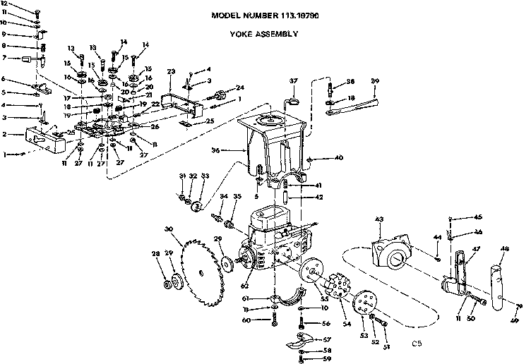 Yoke assembly