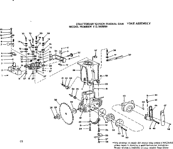 Yoke assembly